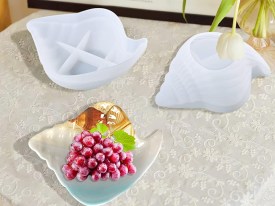 Molde silicona caracol con colita